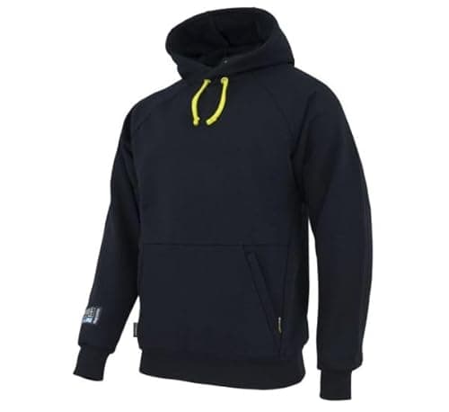 Image of Extra Large EV Arc Flash Hoodie Round Neck Navy Hiher Collar Pack Qty 1