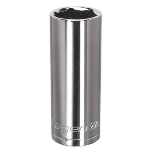 Image of Sealey S0677 WallDrive Socket, 1/2" Square Drive, 22mm Deep
