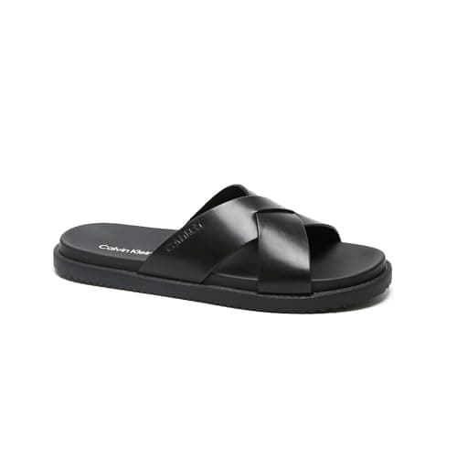 Image of Calvin Klein Men's Lusako Sandal, Black 001, 9 UK