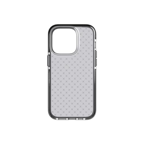 Image of tech21 Evo Check mobile phone case 15.5 cm (6.1") Cover Black, Grey