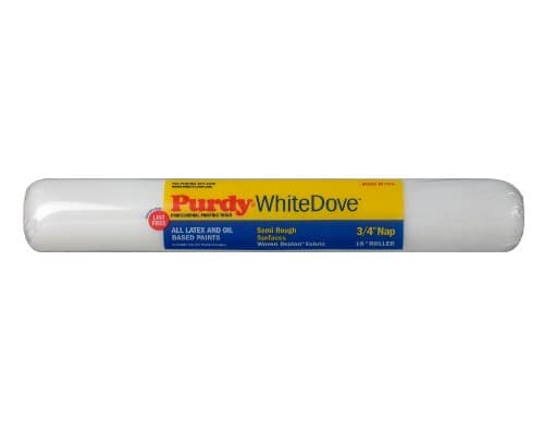 Image of Purdy 144670184 White Dove High Density Woven 3/4" Nap Cover, Multicolor, One Size
