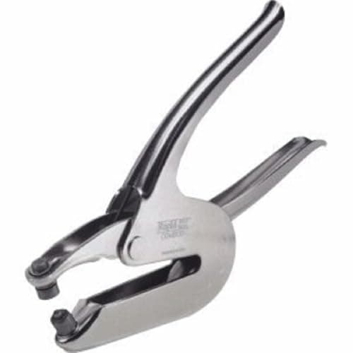 Image of Rapid Combi 80-300 Eyelet Pliers, 10 Sheet Capacity, For 3 and 4mm Eyelets, Metal, Chrome, 31069426