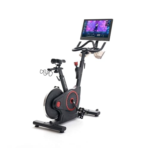 Image of Echelon EX-5s Smart Connect Fitness Bike with 22” HD Rotating Touchscreen, Silent Magnetic Resistance, 32 Levels, Adjustable Seat & Handlebars, Connected Indoor Exercise Bike