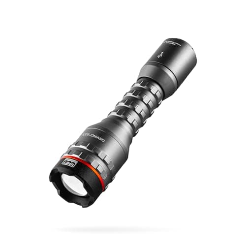 Image of NEBO Davinci 800L Rechargeable LED Flashlight with 800 Lumens, 4 Light Modes, USB-C Fast Charging, Water Resistant, Impact Resistant, Power Memory, Compact Design for Camping