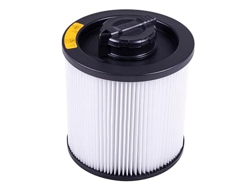 Image of DEWALT DXVC6910 Cartridge Filter. Suitable for use with DeWalt DXV23PTA 23L Wet & Dry Vacuum Cleaner.