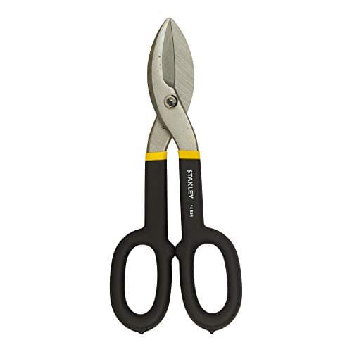 Image of Stanley Straight Pattern Snip 250Mm 2-14-556, Yellow