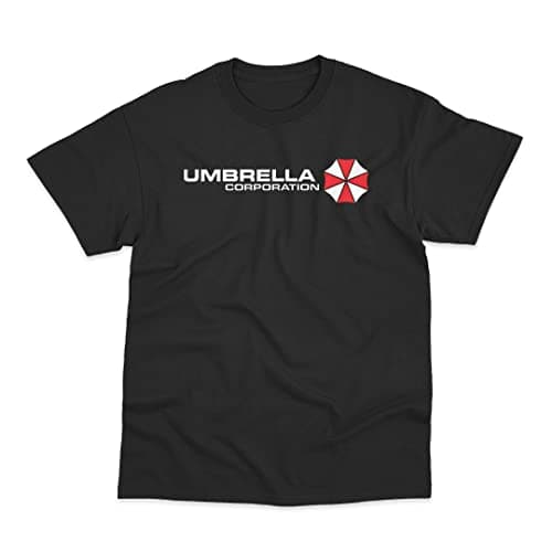 Image of Postees Umbrella Corporation Corps Inspired T-Shirt (M) Black