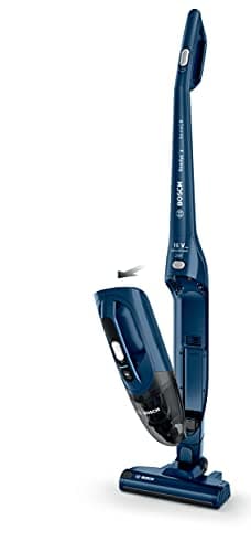 Image of Bosch BCHF216GB Serie 2 Readyy'y ProClean Cordless Stick Vacuum Cleaner with 2in1 Handheld/Stick Design, 16V Battery, 40 Minutes Run Time, Night Blue