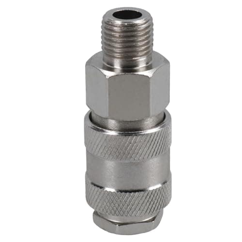 Image of Euro Air Line Quick Release Hose Coupler Connector 1/4 BSP Male Thread 1pc