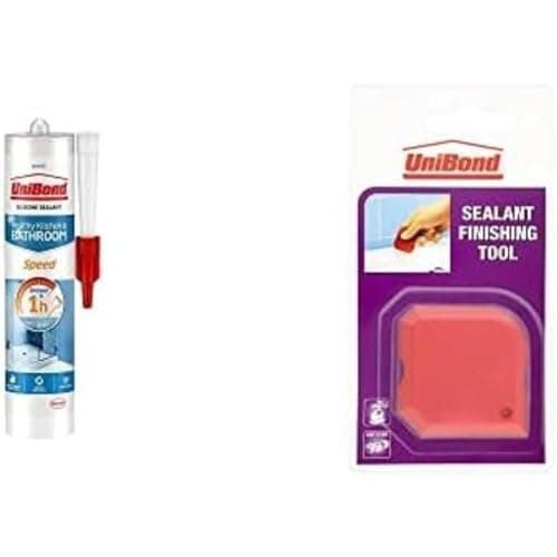 Image of Unibond Speed Seal Sealant Including Finishing Tool