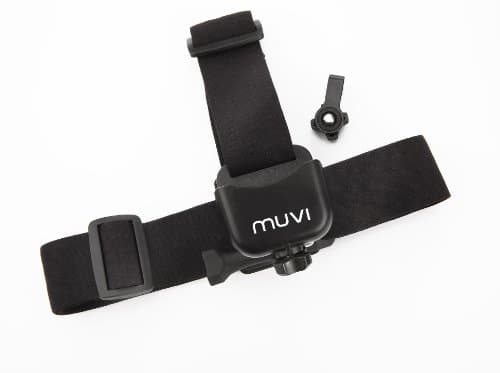 Image of Veho Muvi Headband Strap Mount for Muvi KX-Series | Muvi K-Series | Muvi HD | Muvi Micro - Black (VCC-A014-HM)