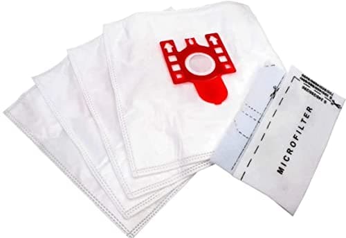 Image of 4 x Pack FJM Type Hoover Bags For Miele C1 C2 Compact Complete Vacuum Cleaners S500 S511 S512 S571 S578 S599 S700 S290 S299 S41 S256i Avern