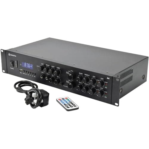 Image of Adastra | Dual Stereo Amplifier With Bluetooth & Media Player | 4 x 200W