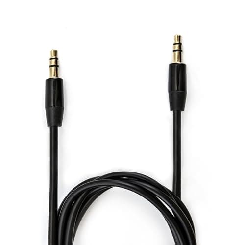 Image of Desenda 3.5 mm Male-to-Male Stereo Audio Cable Aux Cable Male Stereo Jack To Jack Audio Cable Auxiliary Cable Compatible with iPhone, iPad, Laptop, Headphone, Car Stereos (1.2 M)