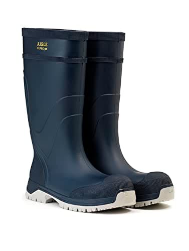 Image of Aigle Men's Arvalt S5 Rain Boot, Arctic, 13 UK