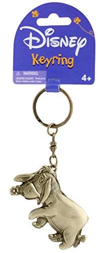 Image of Disney Eeyore Brass Key Ring, Gold