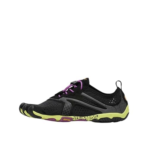 Image of Vibram Fivefingers Bikila Evo, Women's Running Shoes ,Multicolored (Black/Yellow/Purple),8-8.5 UK