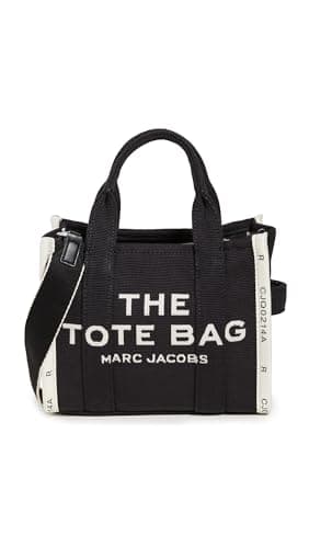 Image of MARC JACOBS M0017025-001 THE SMALL TOTE Bag Women's BLACK Size ONE SIZE