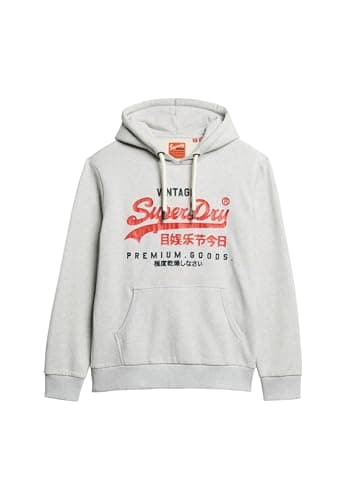 Image of Superdry Duo Vintage Logo Hoodie S