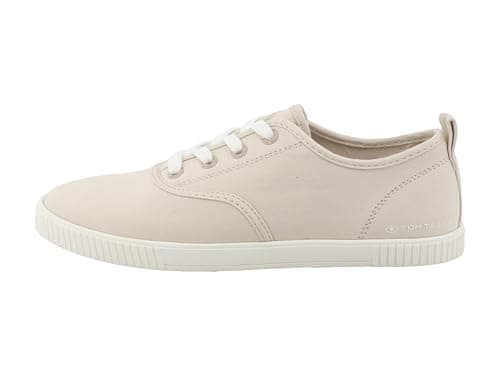 Image of TOM TAILOR Women's 9590310003 Trainers, Off-White, 7 UK