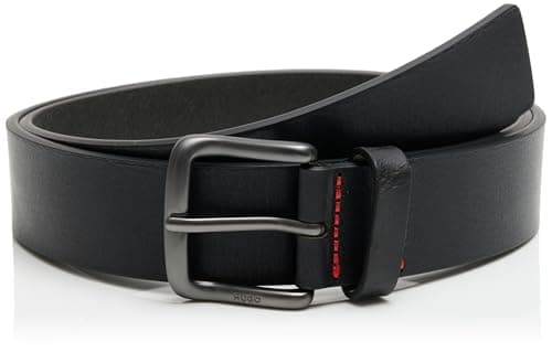 Image of Hugo Men's Belt, Black 001, 100 cm