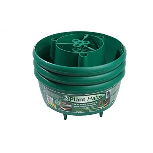 Image of Garland Green Plant Halos Watering Pot Support Crop Beans Tomato Pepper Cane