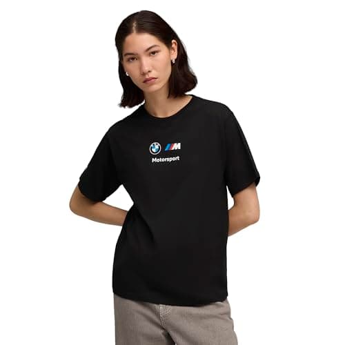 Image of PUMA BMW MMS WMN ESS+ Logo Tee II Puma Black