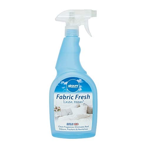 Image of airpure Fabric Freshener, 750ml Spray,Pet Odour Eliminator, Refresher Sprays for The Mattress, Bed, Linen, Carpet, Clothing, Remove Cat and Dog Smellsfrom Home and Car - Linen Room Fragrance