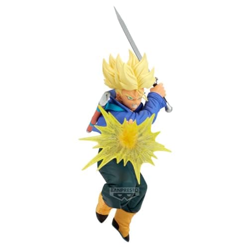 Image of Banpresto Trunks Dragon Ball Z Action Figure - GX Materia 20 cm - BP30055P Multicolor - Collectible Figure - Ideal for Anime Fans