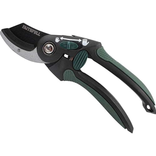 Image of Faithfull FAICOUANV8 Countryman Anvil Secateurs - 215mm (8in) Cutting Cap: 16mm (5/8in)