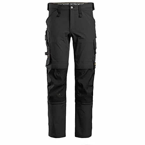 Image of Snickers 6271 AllroundWork Stretch Fabric Trousers with Holster Pockets, Size 60 Black