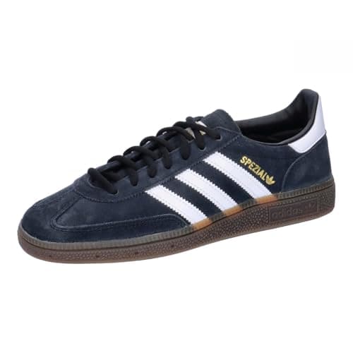 Image of adidas Men's Handball Spezial Trainers, Black Core Black Ftwr White Gum5 10006801, 8 UK