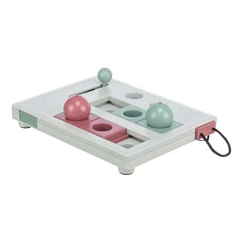 Image of TRIXIE interactive cat toy Cat Activity Brain Mover, intelligence toy for cats, strategy game for mental stimulation & playful learning, 9.8x7.9 inches, animal welfare compliant - 4596