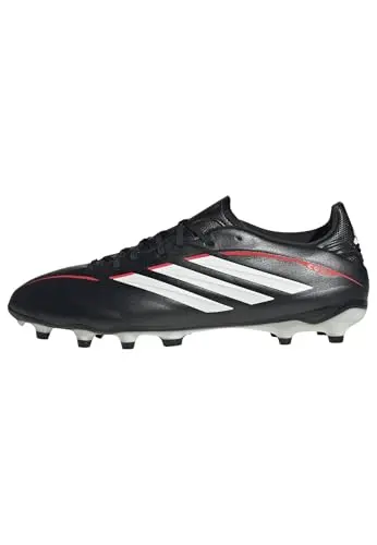 Image of adidas Unisex COPA Pure IV League Firm Ground Football Boots, core Black/FTWR White/Lucid red, 13 UK