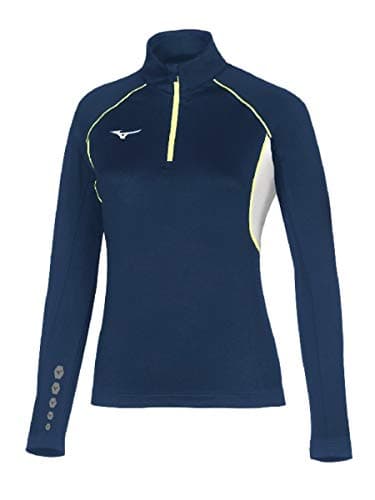 Image of Mizuno Premium JPN Warmer Top Wos Jacket Navy/White