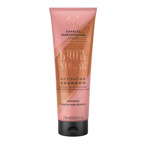 Image of Charles Worthington Grow Strong Activating Shampoo, Hair Growth Shampoo for Fine Hair, Hair Repair Products for Women and Men, Salon Hair Repair, 250 ml
