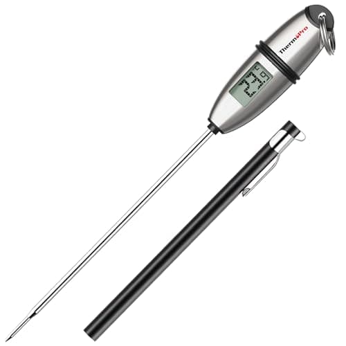 Image of ThermoPro TP02S 3 Second Instant Digital Kitchen Thermometer for Hot Beverages Milk Confectionery Sugar with Long Cooking Probe