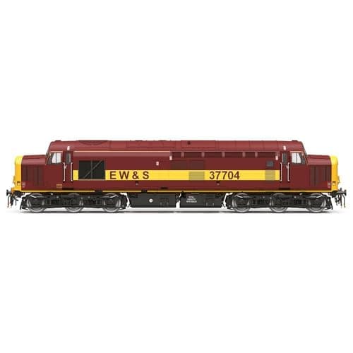 Image of Hornby TT:120 TT3037M EWS - Class 37-37704 Diesel Locomotive Era 9 Model Train