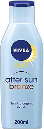 Image of NIVEA SUN After Sun Bronze Lotion (200 ml), Combination Tan Prolonger and After Sun Care, Tan Prolonging Hydrating Moisturiser with 24 Hour Effectiveness
