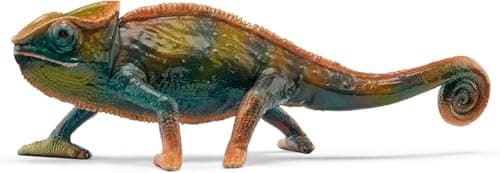 Image of Schleich Wild Life Realistic Color-Changing Chameleon Figure - Wild Animal Toy Figurine, Durable for Education and Imaginative Play for Boys and Girls, Gift for Kids Ages 3+