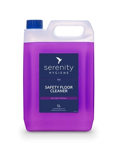 Image of Antibacterial Safety Floor Cleaner Concentrate - Floor Cleaning Machines or Mopping - Up to 250 Litres from 1 Bottle - Pet Safe Neutralises Odours & Sanitises Hard Flooring 5 l (Pack of 1)