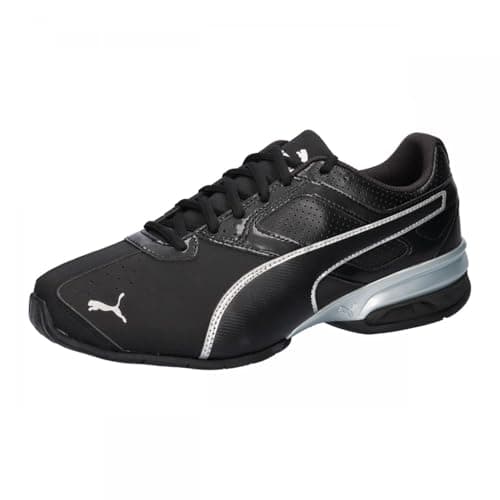 Image of Puma Men Tazon 6 Fm Road Running Shoes, Puma Black-Puma Silver, 10.5 UK