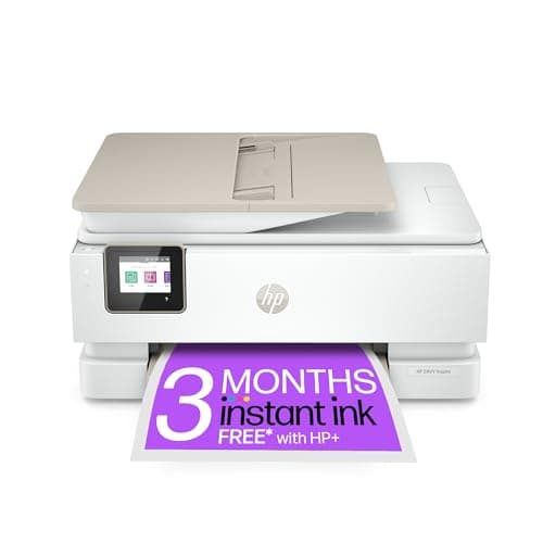 Image of HP ENVY Inspire 7920e All-in-One Wireless Colour Printer | 3 Months of free Instant Ink | 35-page Automatic Document Feeder | White