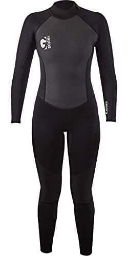 Image of Gul G-Force Junior Girls 3mm Flatlock Wetsuit - Black - Easy Stretch - 80% D-Flex panels for durability