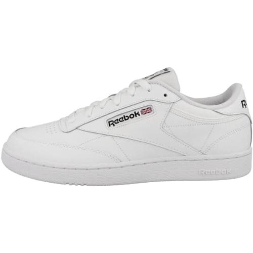 Image of Reebok Men Club C 85 Sneaker, FTWR White/FTWR White/Core Black, 10