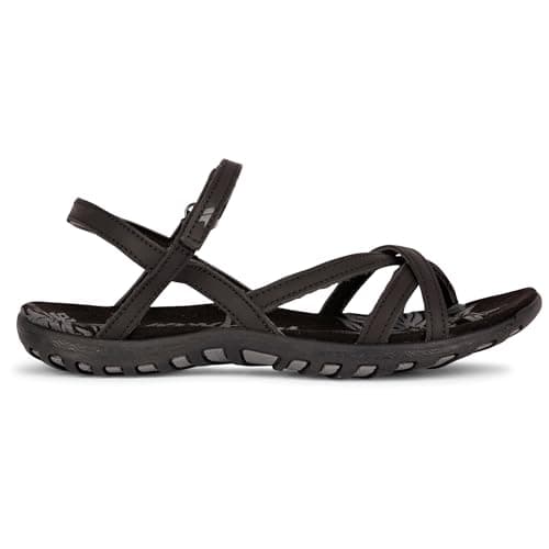 Image of Trespass Womens/Ladies Kimbra Sandals (3 UK) (Black)