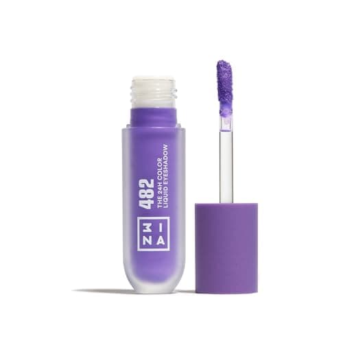 Image of 3INA MAKEUP - The 24H Color Liquid Eyeshadow 482 - Electric violet Liquid Eyeshadow - 24H Long-Wearing Waterproof Formula