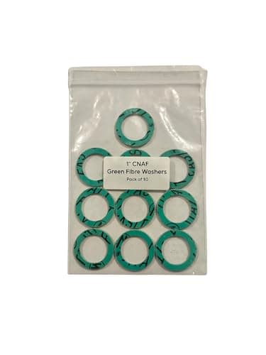Image of High Temperature Green Fibre Washer 1" - Pack of 10