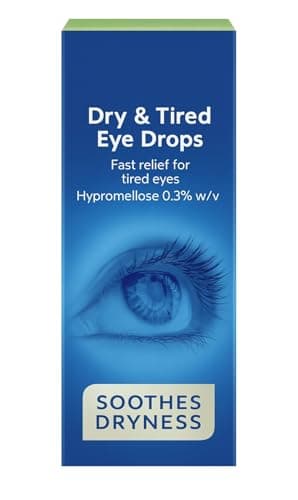Image of Hypromellose 0.3% Eye Drops 10ml Relief and Moisturising for Dry Eyes (1)