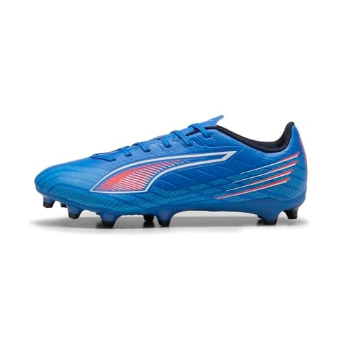 Image of Puma Unisex Ultra 6 Play Firm Ground/Artifical Ground Football Boots, Ultra Blue-Puma White-Glowing Red, 4 UK